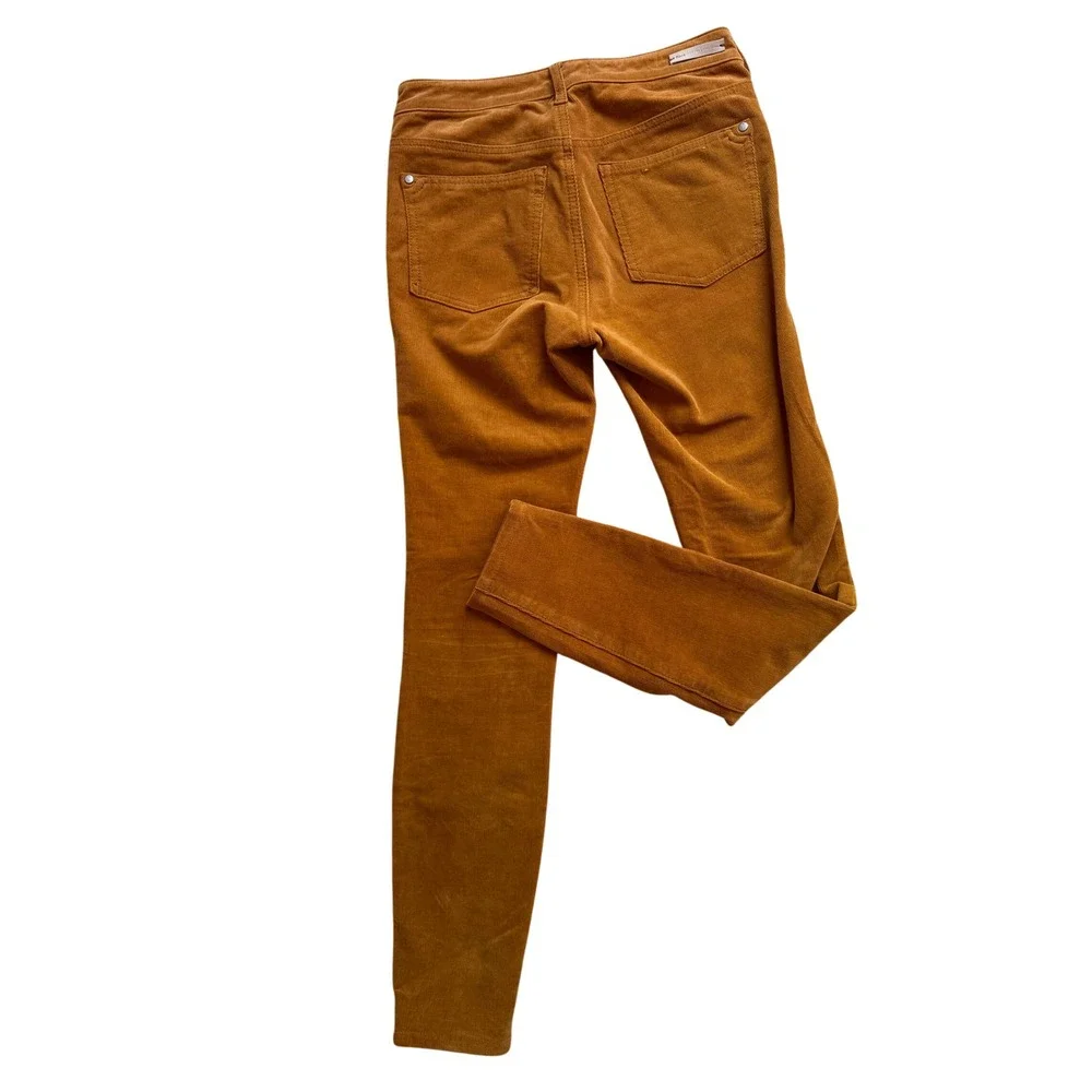 Anthropologie Pilcro Brown Corduroy‎ High Rise Skinny Pants Size 25